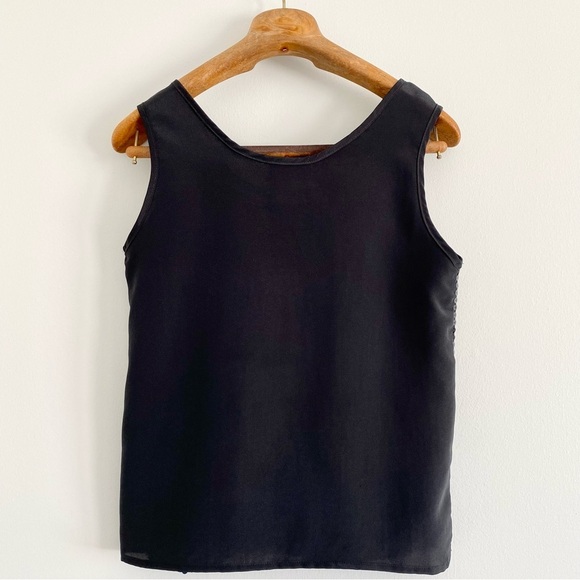 Impressions of California Black Sequin Women's Top - Picture 4 of 4